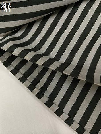 平和屋着物●男性 馬乗り袴 縞 正絹 逸品 AABI3072ph