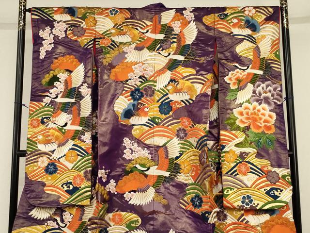 平和屋本店●色打掛 和装 婚礼 結婚式 花嫁 神社挙式 総刺繍 鴛鴦花文 金糸 逸品 AABI3160ou