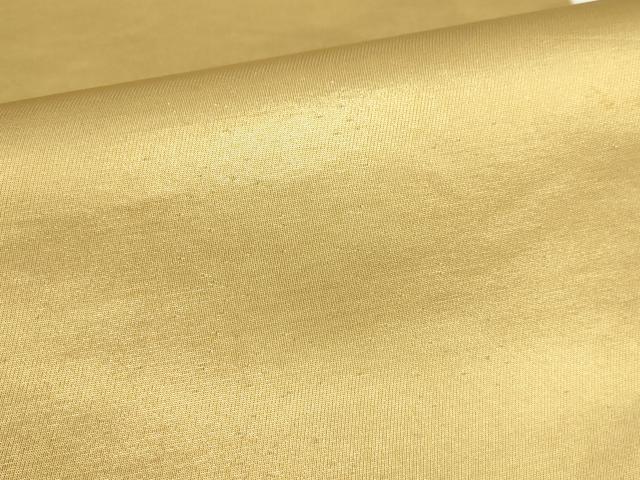 平和屋着物▼六通柄袋帯 螺鈿 霞草花文 ワンポイント 金彩 正絹 逸品 AABI3593wj