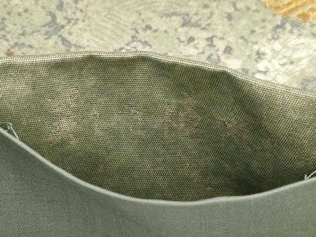 平和屋着物▼六通柄袋帯 美しき憧れ 道長花文 金糸 正絹 逸品 AABI3603wj