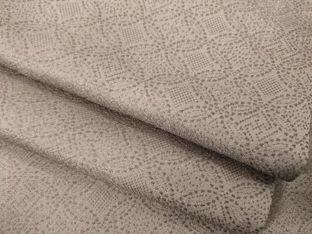 平和屋着物●上質な小紋 七宝文 正絹 逸品 AABI3793ck
