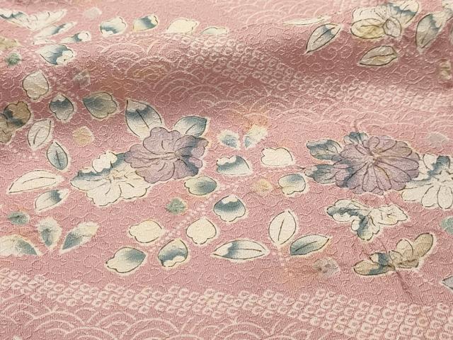 平和屋着物■訪問着 辻が花 絞り 正絹 逸品 AABI3849sx