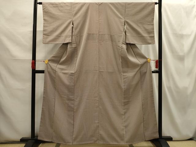 平和屋着物■上質な小紋 間道 正絹 逸品 AABI3850sx