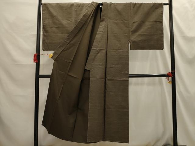 平和屋着物■本場大島紬 格子 正絹 逸品 AABI3878sx