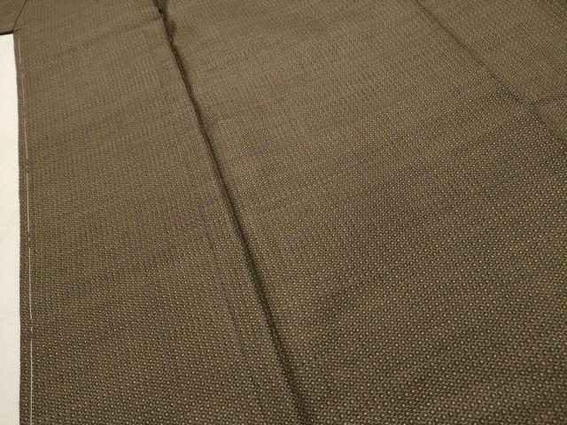 平和屋着物■本場大島紬 格子 正絹 逸品 AABI3878sx