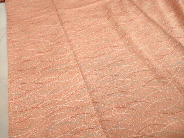 平和屋着物■上質な小紋 露芝文 正絹 逸品 AABI3892sx