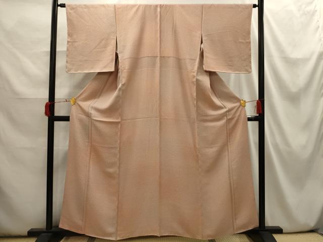 平和屋着物■本草木染作家 瑞寶 小紋 霞文 暈し染め 金彩 正絹 逸品 AABI3903sx
