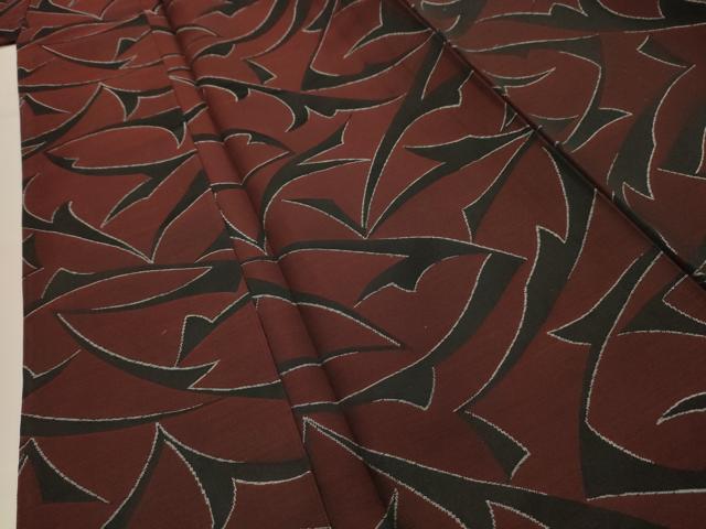 平和屋着物■上質な紬 抽象文様 正絹 逸品 AABI3942sx