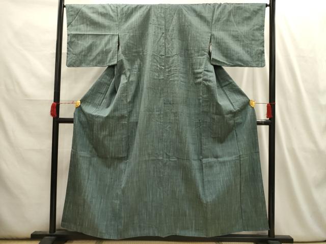 平和屋着物▽上質な紬　単衣　霞文　正絹　逸品　AABB4495jh 平和屋着物▽男性 紬 単衣 霞文 正絹 逸品 CABF2985ze