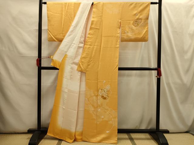 平和屋着物■訪問着 刺繍 花鼓文 正絹 逸品 AABI3954sx