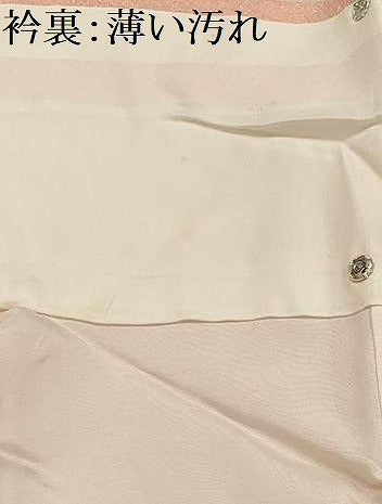 平和屋着物■本草木染作家 瑞寶 色無地 紋意匠 赤香色 正絹 逸品 AABI4033sx