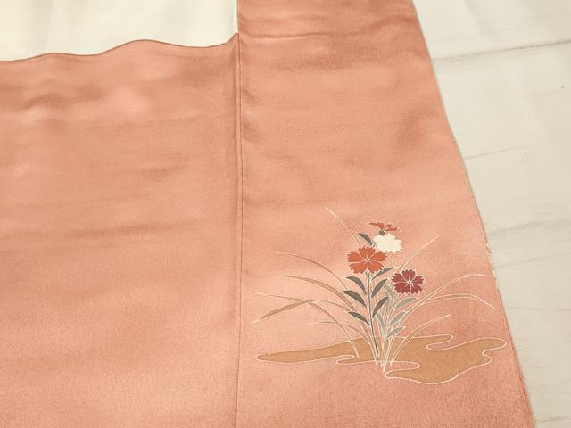 平和屋着物■訪問着 花籠文 暈し染め 金銀彩 正絹 逸品 AABI4035sx