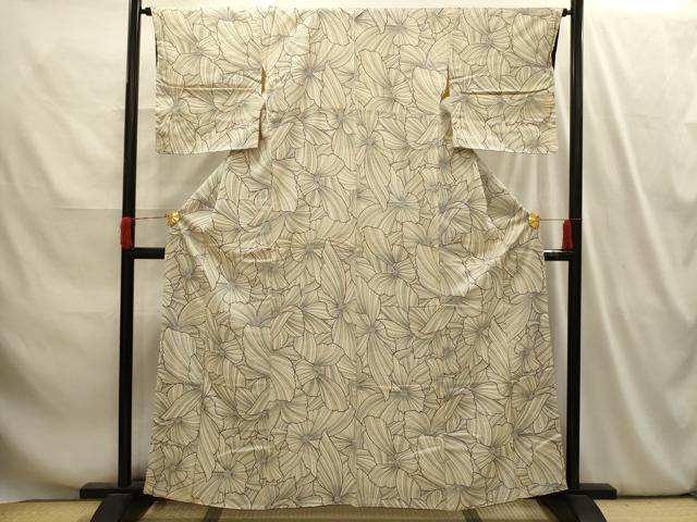 平和屋着物■上質な小紋 花尽くし 正絹 逸品 AABI4084sx
