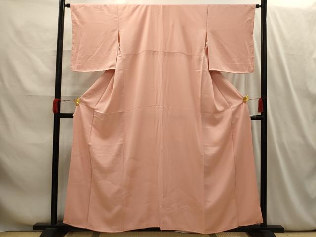 平和屋着物■無地絵羽訪問着 重ね山樹林地紋 一斤染色 正絹 逸品 AABI4099sx