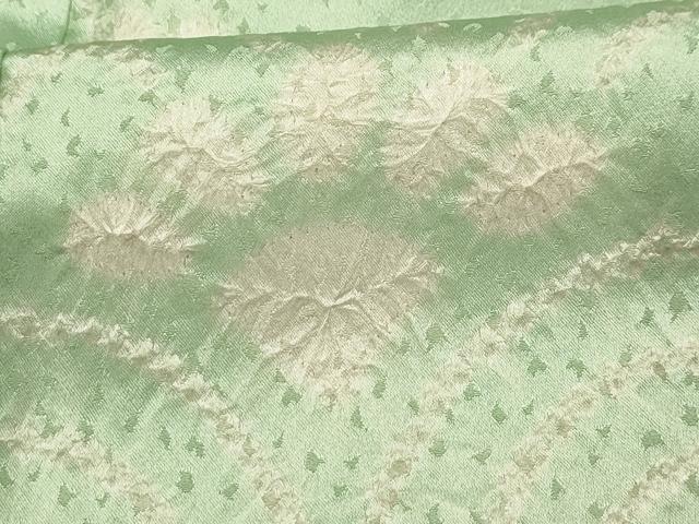 平和屋着物■上質な小紋 絞り 青海波 正絹 逸品 AABI4116sx