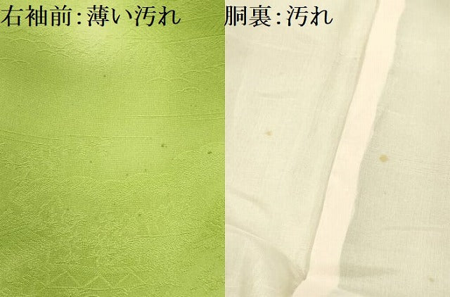平和屋着物■上質な小紋 風景地紋 暈し染め 正絹 逸品 AABI4218sx