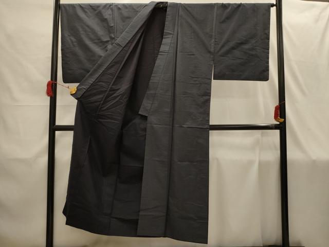 平和屋着物■男性 紬 横段文 正絹 逸品 AABI4220sx