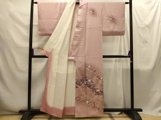 平和屋着物■訪問着 辻が花 絞り 金彩 正絹 逸品 AABI4269sx