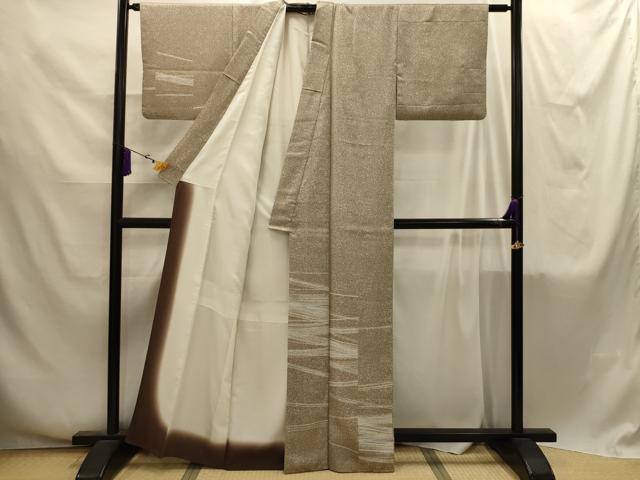 平和屋着物■訪問着 幾何学文様 正絹 逸品 AABI4272sx