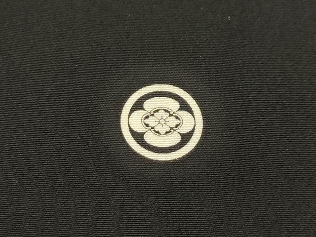 平和屋着物■豪華黒留袖 駒刺繍 花車文 金彩 正絹 逸品 AABI4313sx