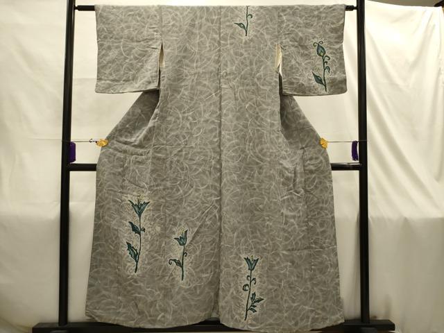 平和屋着物■訪問着 草花文 正絹 逸品 AABI4342sx