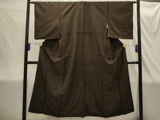 平和屋着物■お召 間道 正絹 逸品 AABI4362sx