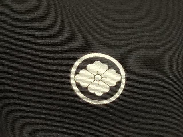 平和屋着物■豪華黒留袖 色紙重ね草花文 金彩 正絹 逸品 AABI4367sx