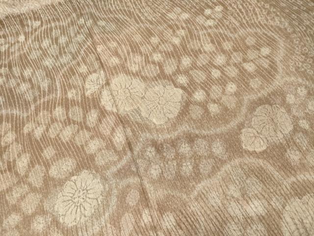 平和屋着物●訪問着 辻が花 雲重ね花文 正絹 逸品 AABI4502ck