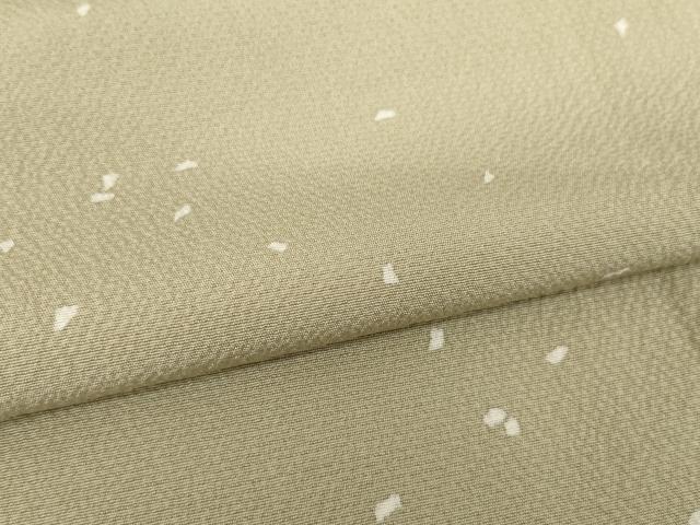 平和屋着物●上質な小紋 箔散らし文 正絹 逸品 AABI4517ck