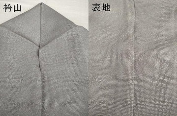 平和屋着物●人間国宝 初代六谷梅軒の息子 二代目 六谷梅軒(六谷博臣)江戸小紋 訪問着 遠山文 正絹 逸品 AABI4545ck
