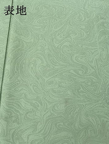 平和屋着物▽上質な小紋 単衣 墨流し文様 正絹 逸品 AABI4562jh