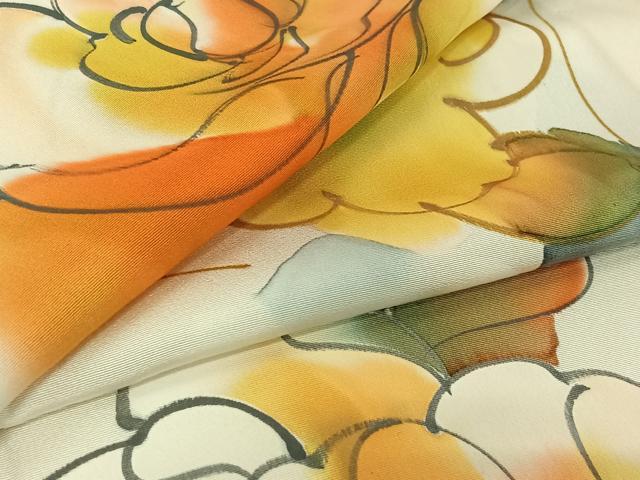 平和屋着物▽上質な小紋　単衣　色紙花蝶文　正絹　逸品　AABG7055jh 2026年最新】Yahoo!オークション -平和屋 単衣の中古品・新品・未使用