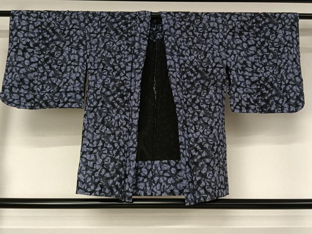 平和屋着物▽羽織 スリーシーズン 春夏秋 塵除け 箔散らし文様 正絹 逸品 AABI4609jh