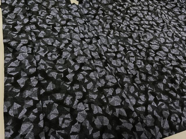 平和屋着物▽羽織 スリーシーズン 春夏秋 塵除け 箔散らし文様 正絹 逸品 AABI4609jh