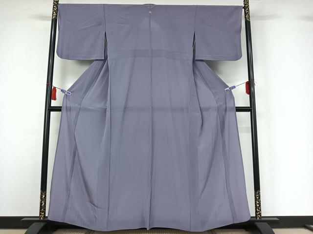 平和屋着物▽洗える最高級着物 <英>はなぶさ謹製 色無地 単衣 藤色 洗える着物 AABI4630jh