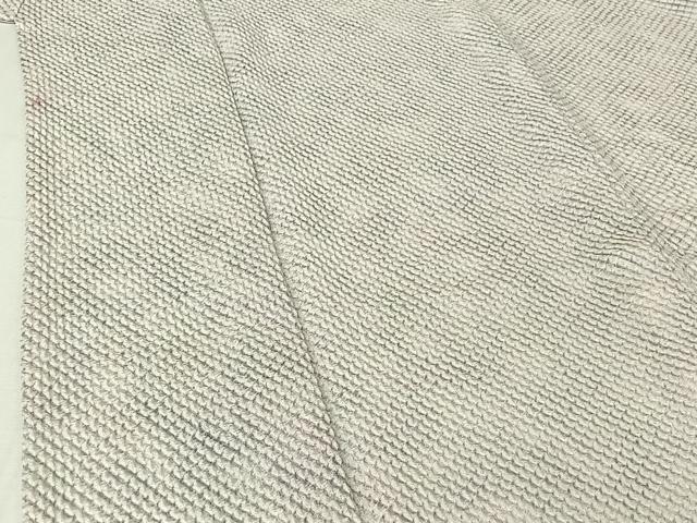 平和屋着物▽上質な小紋 単衣 総絞り 霞文 暈し染め 正絹 逸品 AABI4650jh