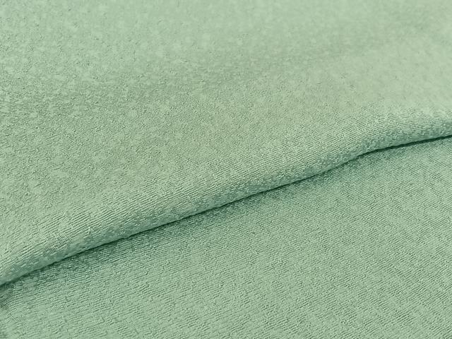 平和屋着物▽上質な色無地 単衣 錆青磁色 正絹 逸品 AABI4657jh