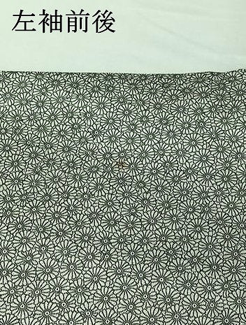 平和屋着物▽上質な小紋 単衣 花尽くし文 正絹 逸品 AABI4661jh