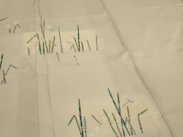 平和屋着物*夏物 男性 訪問着 絽 勝虫 暈し染め キングサイズ 正絹 逸品 AABI4686jd