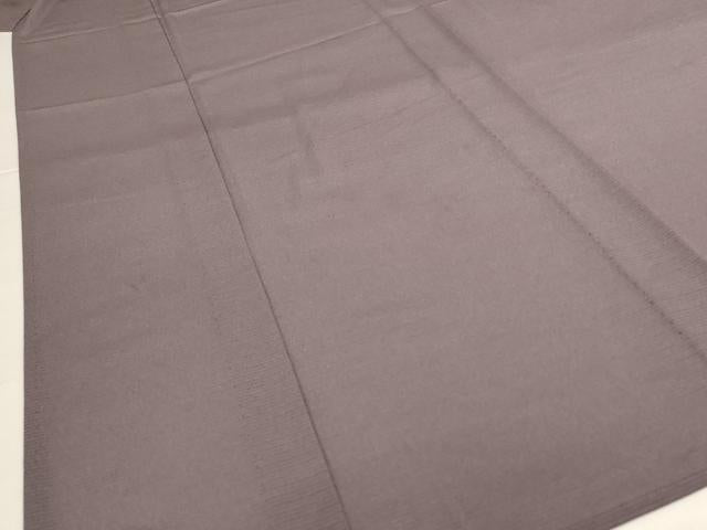 平和屋着物*夏物 洗える最高級着物 <英>はなぶさ謹製 色無地 絽縮緬 鳩羽鼠色 洗える着物 AABI4693jd