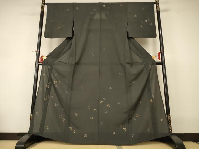 平和屋着物*夏物 訪問着 絽 萩 金彩 正絹 逸品 AABI4695jd