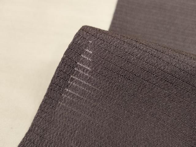 平和屋着物*夏物 小紋 絽縮緬 霞文 正絹 逸品 AABI4748jd