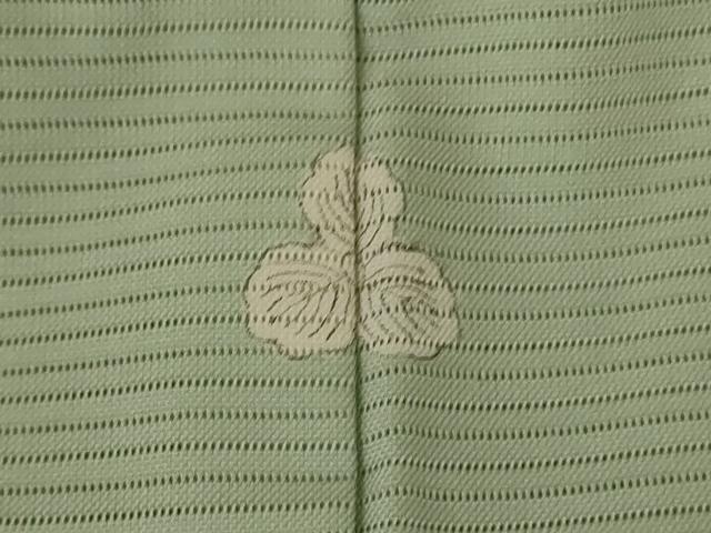 平和屋着物*夏物 色無地 絽 柳鼠色 正絹 逸品 AABI4751jd