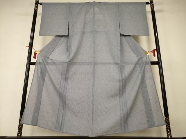 平和屋着物*夏物 江戸小紋 絽 鮫小紋柄 正絹 逸品 AABI4770jd