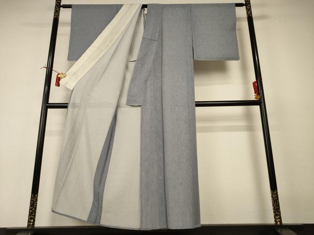 平和屋着物*夏物 江戸小紋 絽 鮫小紋柄 正絹 逸品 AABI4770jd