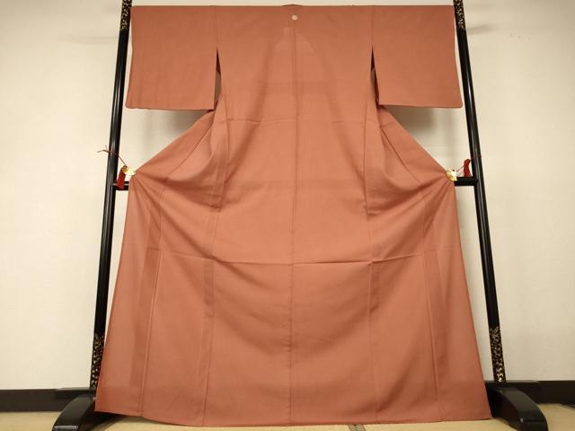 平和屋着物*夏物 伝統工芸師 服部光擴 江戸小紋 絽 鮫小紋柄 ロング丈 正絹 逸品 AABI4772jd