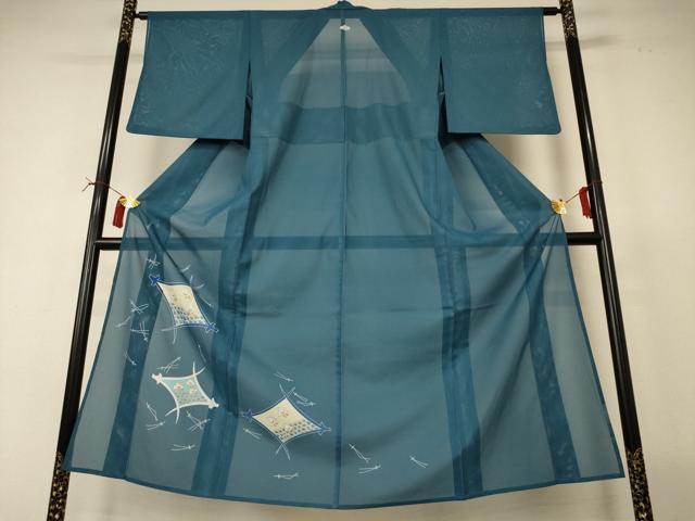 平和屋着物*夏物 色留袖 絽 千鳥 正絹 逸品 AABI4780jd