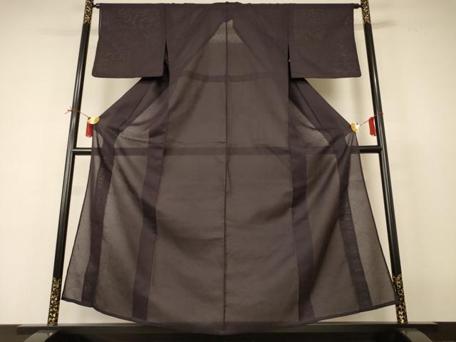 平和屋着物*夏物 小紋 松葉 正絹 逸品 AABI4782jd