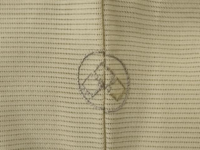 平和屋着物*夏物 訪問着 絽 刺繍 草花文 暈し染め 正絹 逸品 AABI4789jd