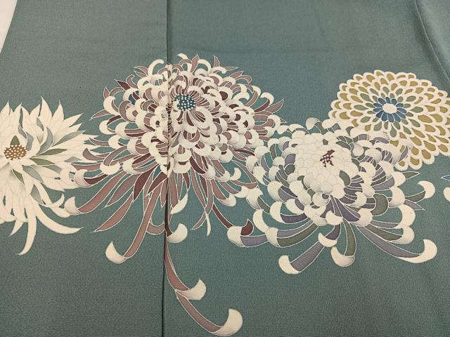 平和屋着物●訪問着 友禅 花尽くし 正絹 逸品 AABI4835ph
